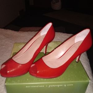 Vince Camuto red heels